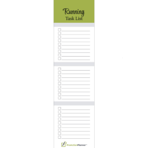 Running Task List Page Marker